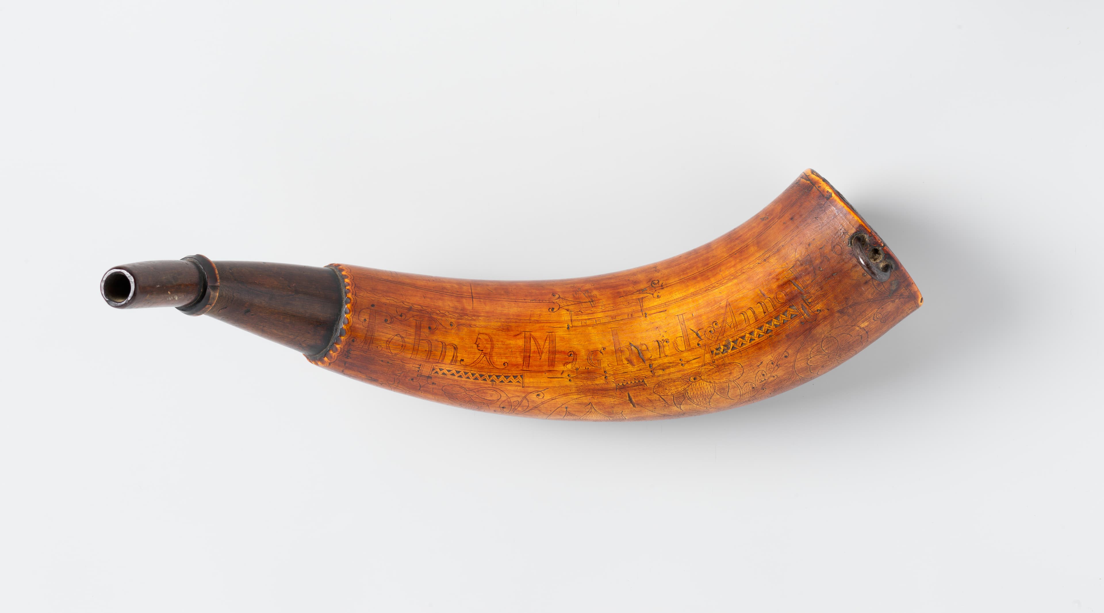 John Bush — Powder Horn of John Mahard