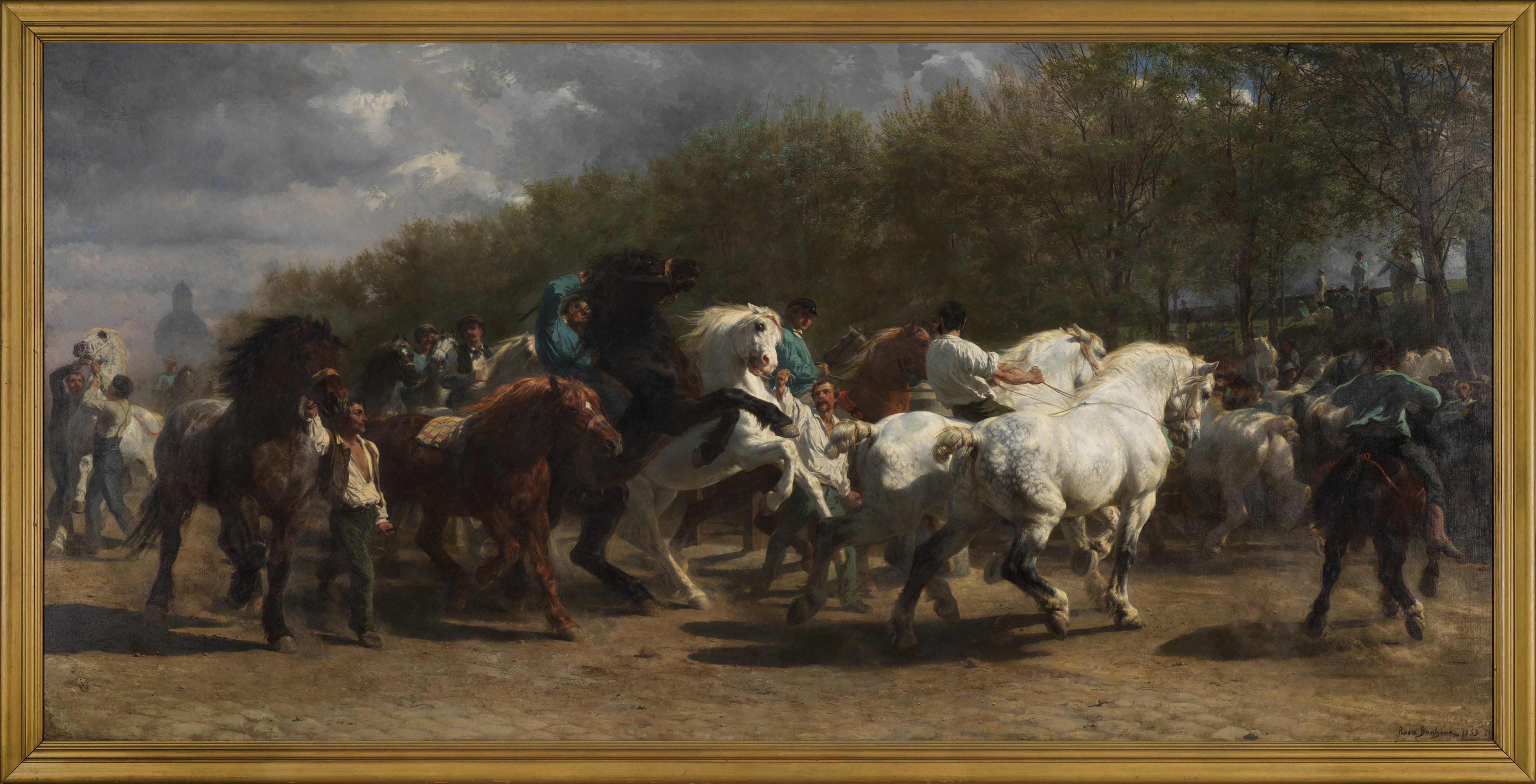 Rosa Bonheur — The Horse Fair