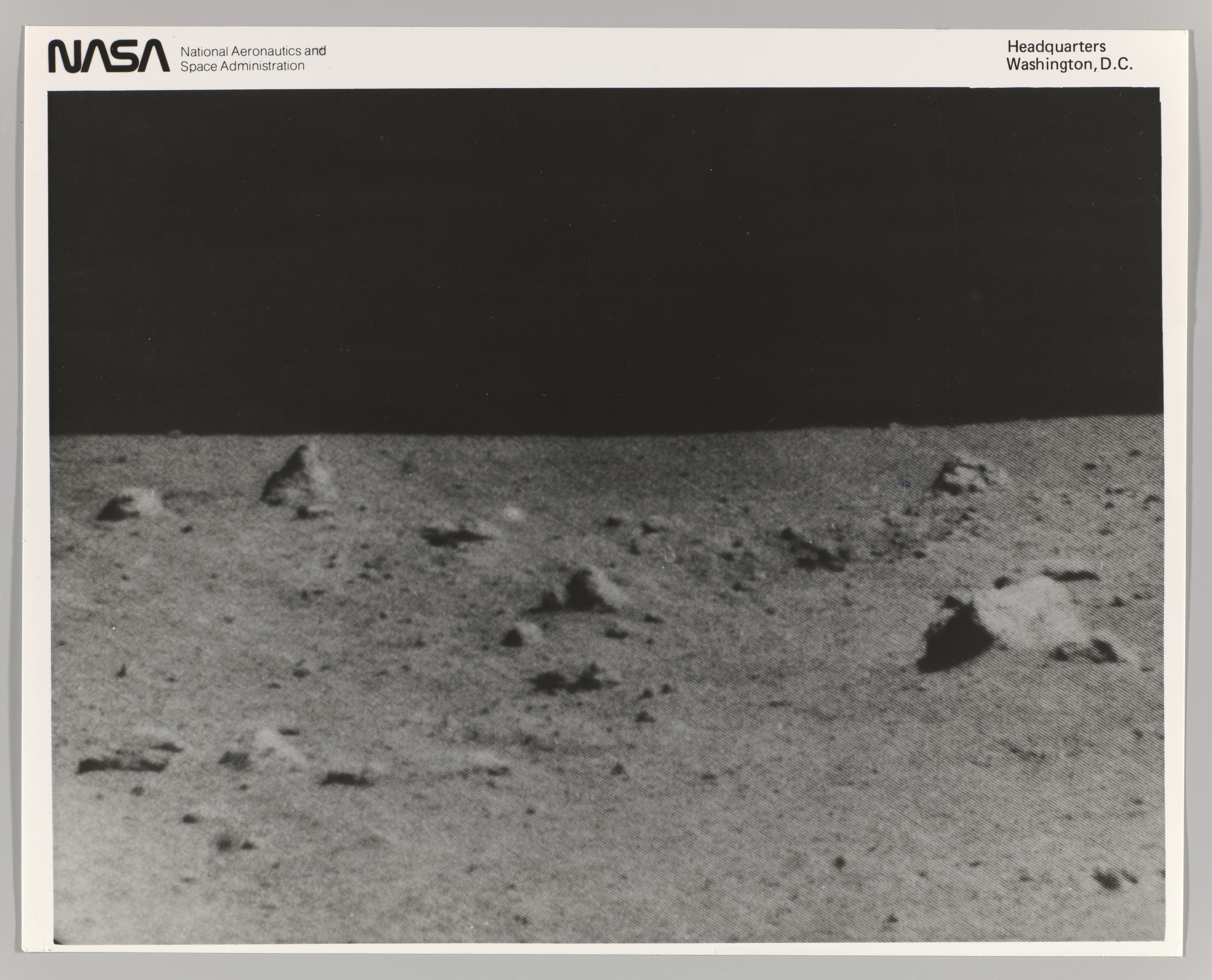 National Aeronautics and Space Administration (NASA) — [Lunar Surface Photographed by Surveyor V]